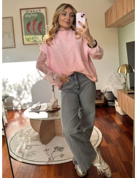 Pull en dentelle - MILOS