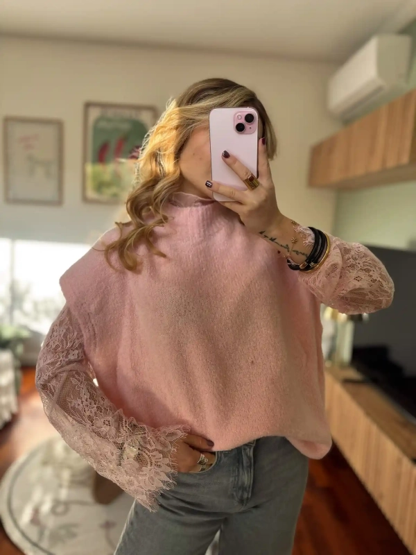 Pull en dentelle - MILOS