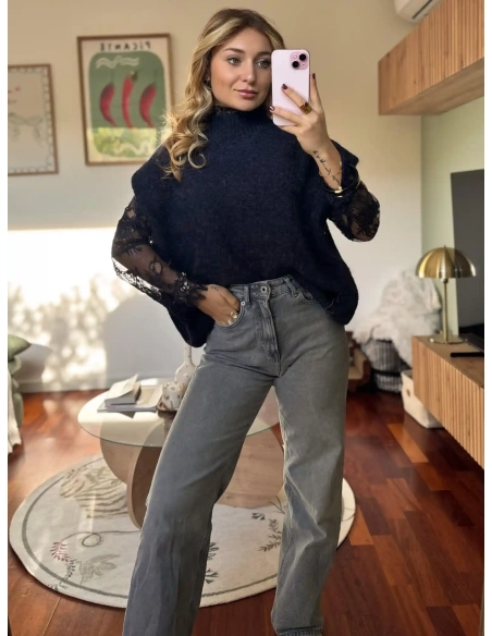 Pull en dentelle - MILOS