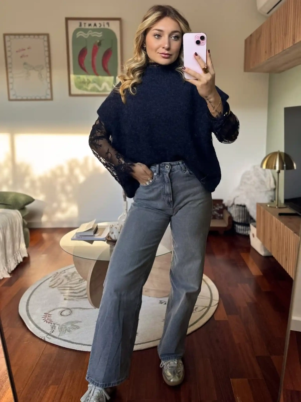 Pull en dentelle - MILOS