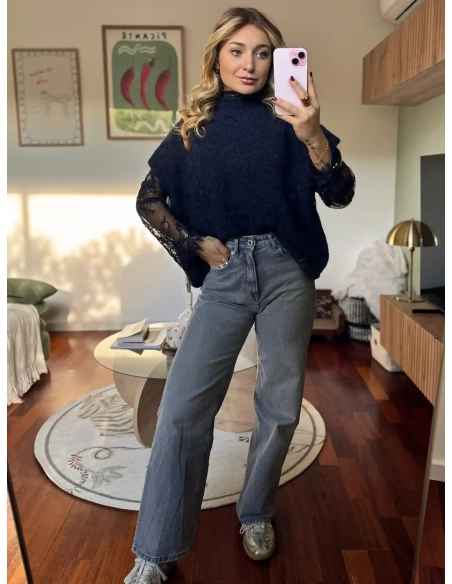 Pull en dentelle - MILOS