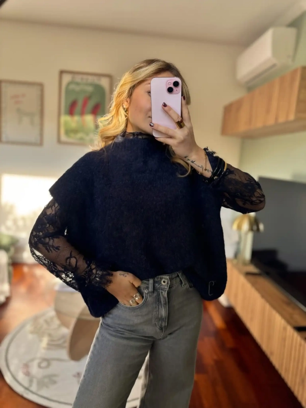 Pull en dentelle - MILOS
