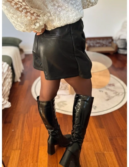 Jupe short drapée - MAYLO