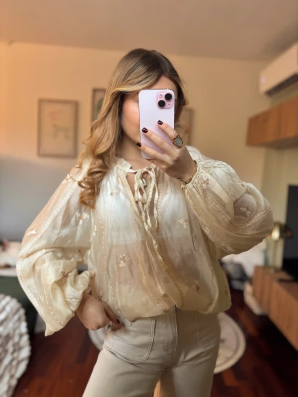 Blouse transparente - LIOR