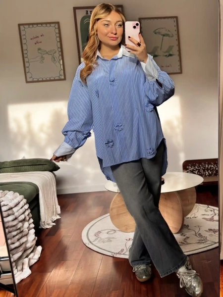 Chemise à rayure - ESMÉE