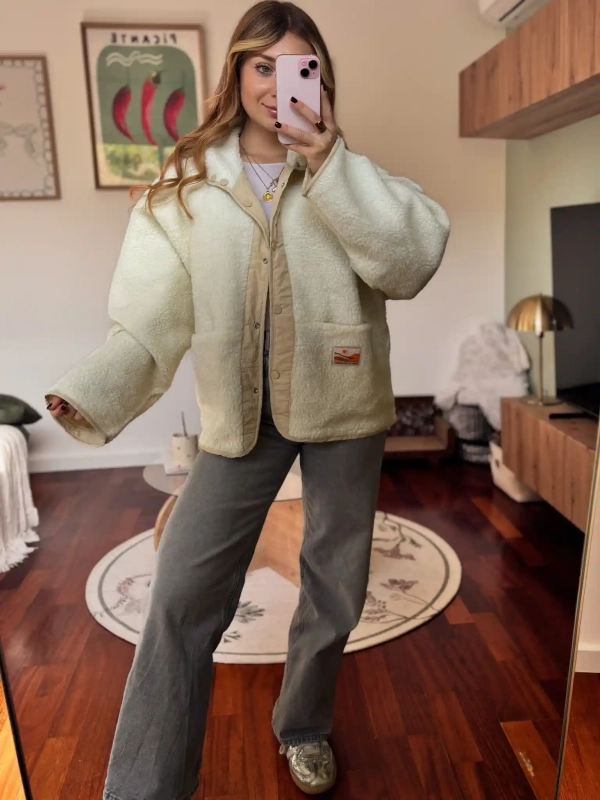 Veste bouclée - MOO