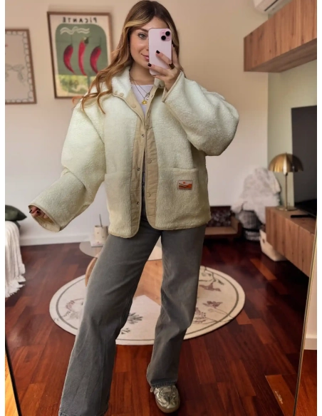 Veste bouclée - MOO
