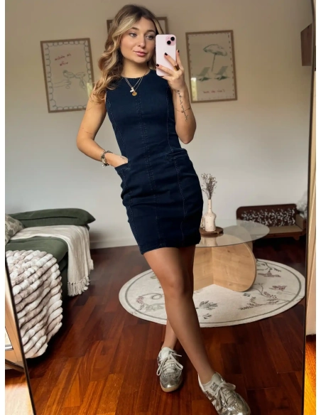 Robe denim - SERGÉ