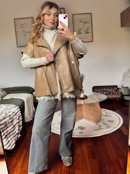 Perfecto sans manches - CAROLINE 2