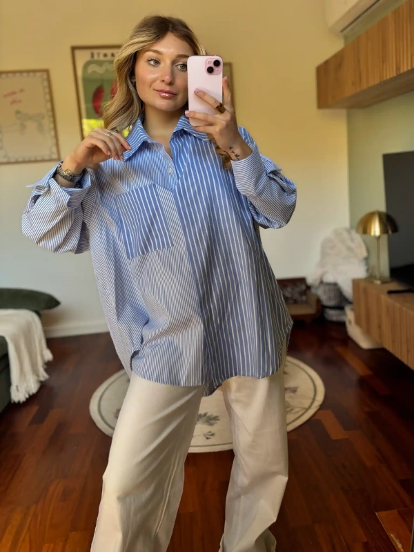 Chemise patchwork - ÉLIS
