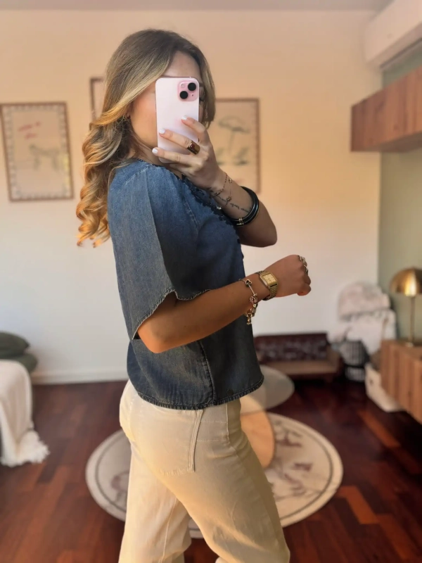 Blouse brodée - CLEO