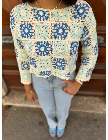 Top crochet - GRANY