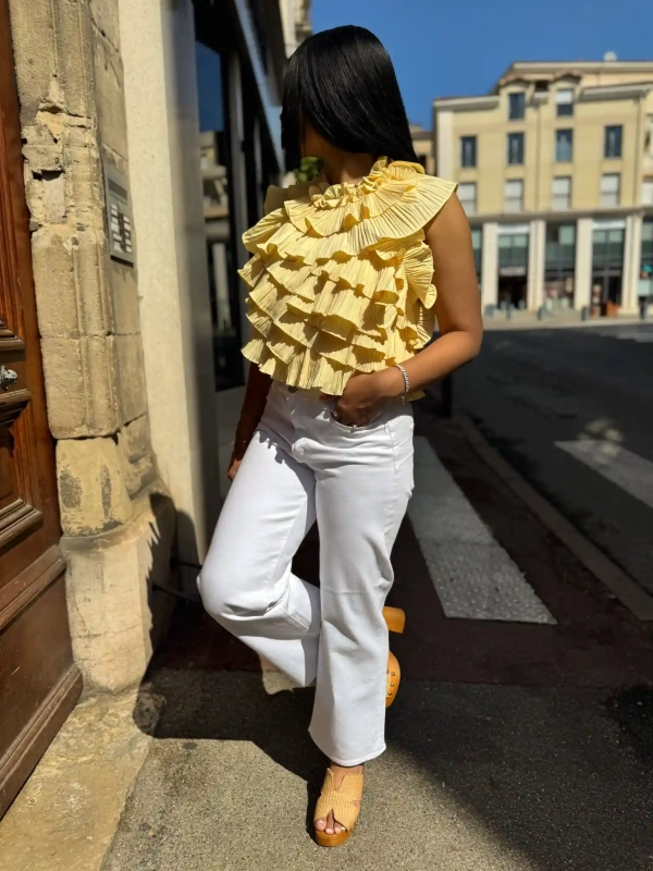 Top à volants - RACHEL