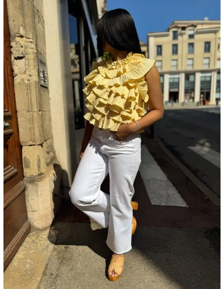 Top à volants - RACHEL