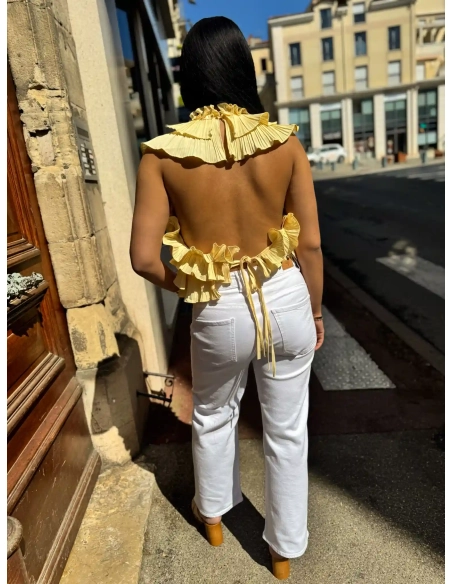 Top à volants - RACHEL