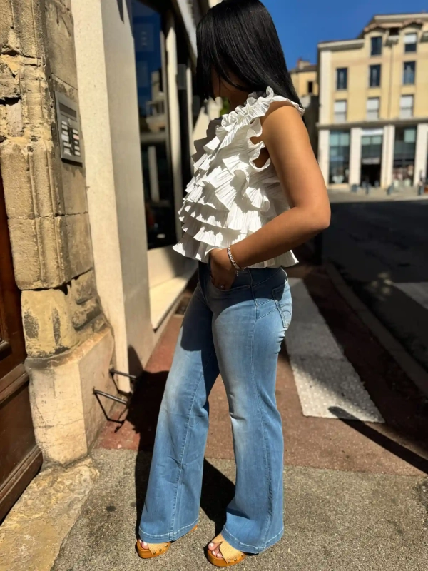 Top à volants - RACHEL