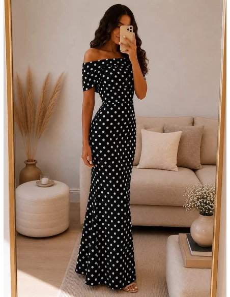 Robe à pois - NAËLIS