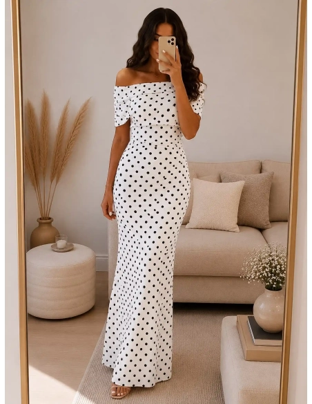 Robe à pois - NAËLIS