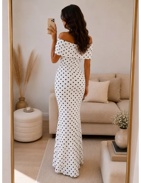 Robe à pois - NAËLIS