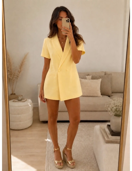 Combinaison short blazer - ÉLIO