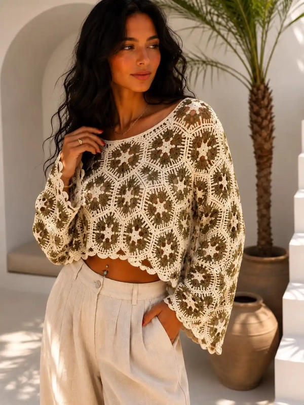 Top crochet - ELY
