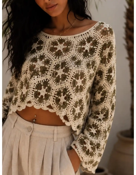 Top crochet - ELY