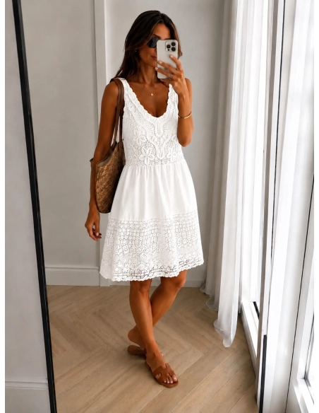 Robe brodée - GULINA