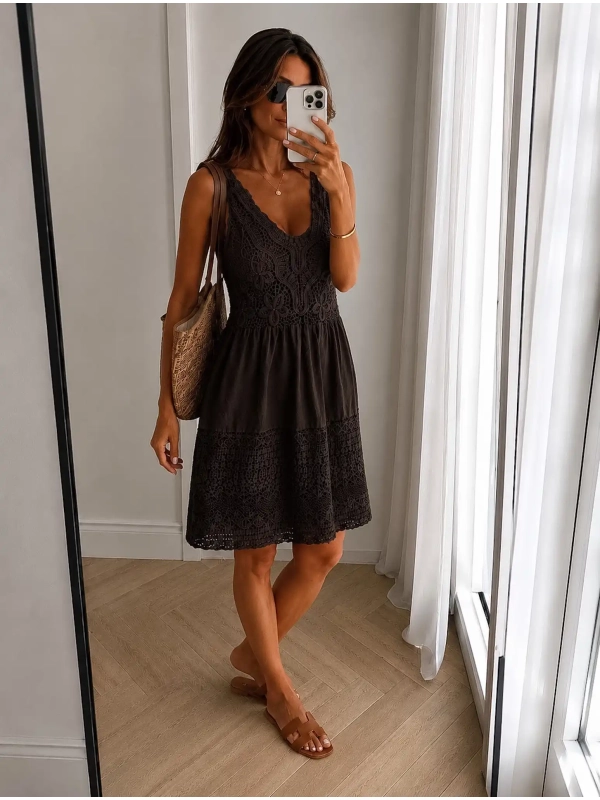 Robe brodée - GULINA