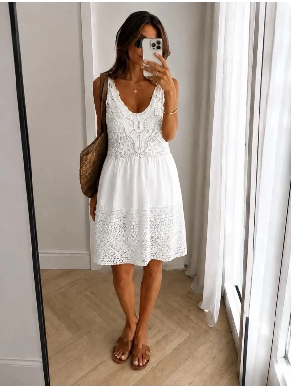 Robe brodée - GULINA