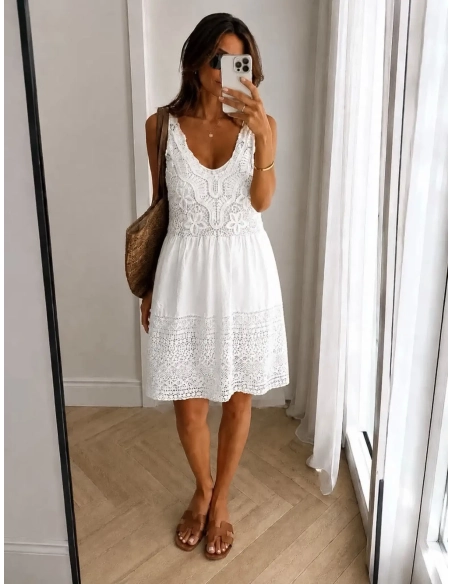 Robe brodée - GULINA