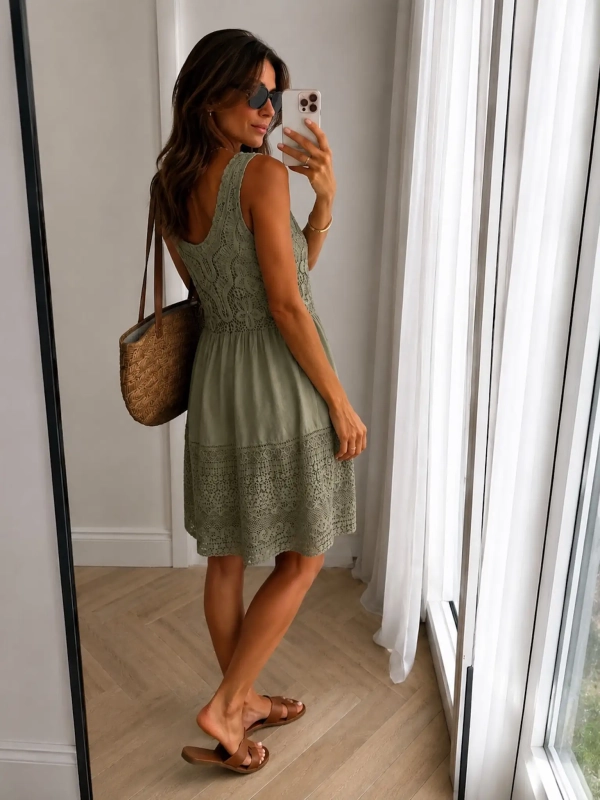 Robe brodée - GULINA