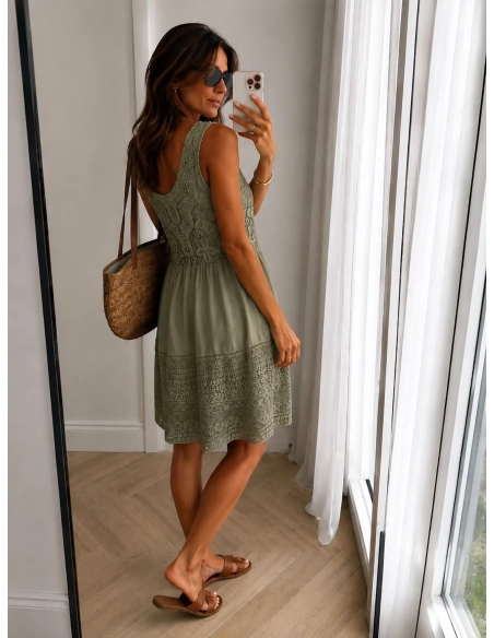 Robe brodée - GULINA