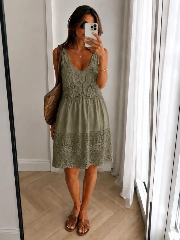 Robe brodée - GULINA