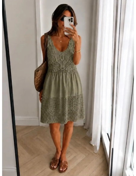 Robe brodée - GULINA