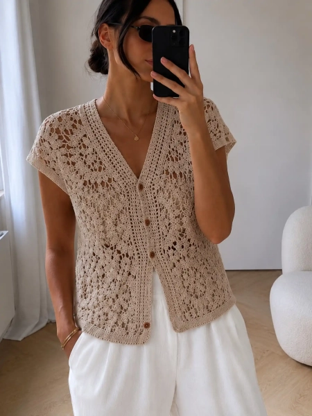 Top crochet - MINOU 2