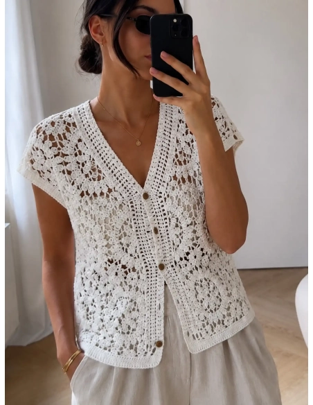 Top crochet - MINOU