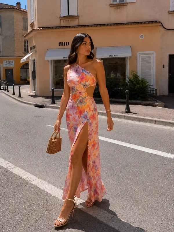Robe asymétrique - ISÉ