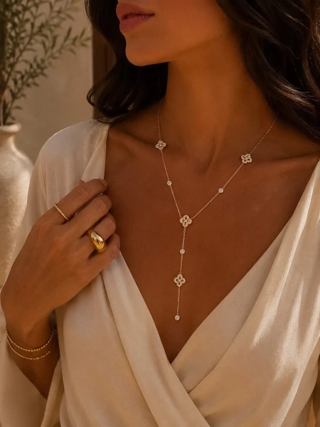 Collier pendentif - TRÈFLE
