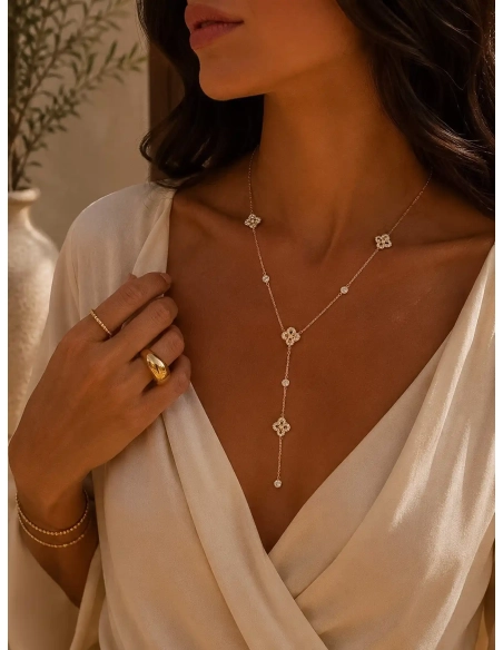 Collier pendentif - TRÈFLE