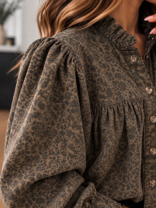 Chemise femme kaki - CÉLIANE - Affaire de Filles