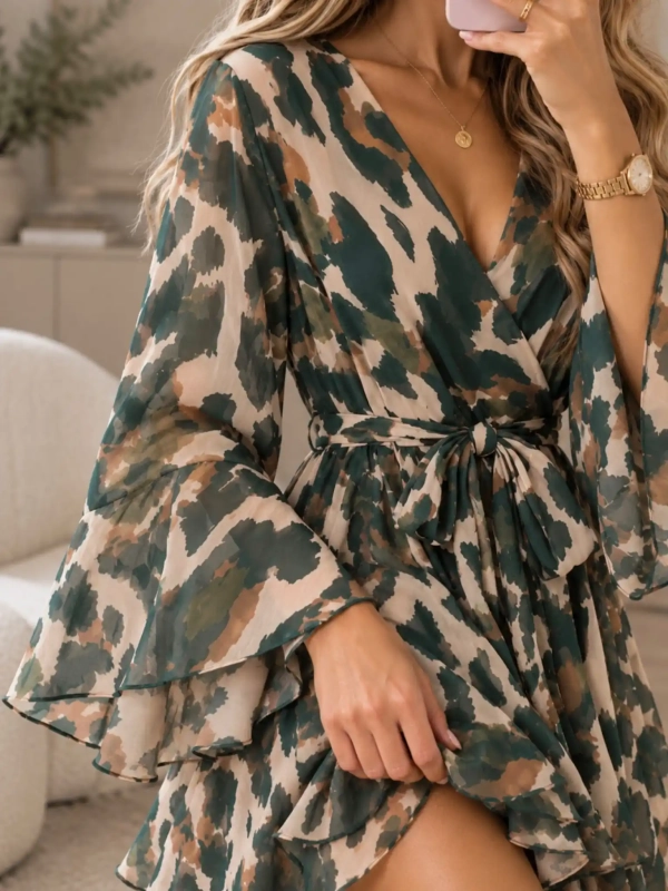Robe femme léopard - NELY - Affaire de Filles