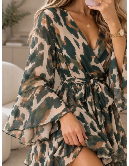 Robe femme léopard - NELY - Affaire de Filles