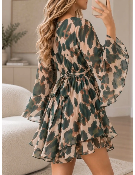 Robe femme léopard - NELY - Affaire de Filles
