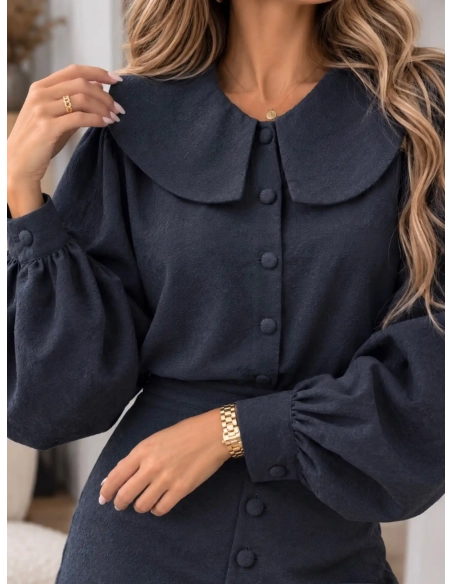 Top femme structuré gris - SORELLA - Affaire de Filles